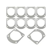 SCVYLNZ Guarnizione Base Testata Cilindro 10 Pezzi Adatta for 61 66 162 266 268 K 268K 272 XP 272XP #501 51 22-04 Ricambi for Motosega