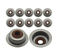 SCVYLNZ Guarnizione dello Stelo da 12 Pezzi Adatta for Motore a Benzina GX160 GX200 GX120 168F 12209-ZH8-003 2kw 3kw 5,5-6,5hp