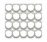SCVYLNZ Guarnizione di Base della Testata del Cilindro da 20 Pezzi Adatta for 61 66 162 266 268 K 268K 272 XP 272XP #501 51 22-04 Ricambi for Motosega