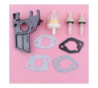 SCVYLNZ Guarnizione distanziatrice Isolante carburatore Adatta for Motore Tosaerba GX160 GX200 5,5 CV e 6,5 CV, Giunto Carburante, Filtro