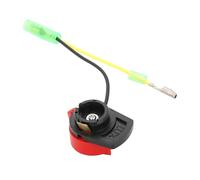 SCVYLNZ Interruttore di spegnimento Fiamma a 2 Fili for Parti di Motori a Benzina, Adatto for Macchine con sensori dell'olio for Accessori 168F