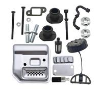 SCVYLNZ Kit Adatto for 018 MS180 017 MS170 MS 180 170 MS180C MS170C Barra for Motosega Dado Prigioniero Linea Filtro Olio Carburante