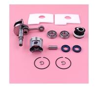 SCVYLNZ Kit Albero Motore da 38 mm, Anello pistone, Cuscinetto di manovella, Guarnizione Olio, Filtro Aria, for Motosega MS180 018 MS 180, Pezzo di Ricambio.