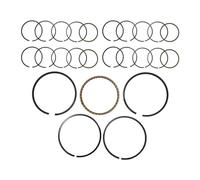 SCVYLNZ Kit Anello pistone 5 Pezzi 39mm Adatto for decespugliatore GX31 GX35 GX35NT UMK431 UMT431 UMK435 HHT35S # 13010-ZM5-000