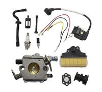 SCVYLNZ Kit Candela Bobina di accensione carburatore Adatto for 021 023 025 MS230 MS250 MS210 021 025 Parti for Motosega 11231200605 WT286