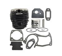 SCVYLNZ Kit Cilindro pistone carburatore Guarnizione Set 45mm Adatto for Motosega 4500 5200 5800 45cc 52cc 58cc Motosega a Benzina