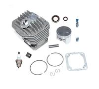 SCVYLNZ Kit Cilindro pistone con Perno da 12 mm Adatto for 044 044C 044W 044R MS440 MS440C MS440D MS440N MS440R MS440V