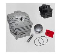 SCVYLNZ Kit Cilindro pistone da 40 mm e 44 Adatto for decespugliatori 43 CC 52 1E44F-5 44F-5 44-5 BG520 CG520 CG430 1E40F-5 40-5(44-5 44mm)