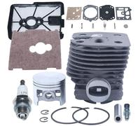 SCVYLNZ Kit Cilindro pistone da 46 mm Adatto for FS550 FS420 FS420L FS550L, Riparazione decompressione Coperchio Filtro Aria