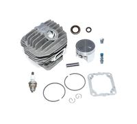 SCVYLNZ Kit Cilindro pistone da 50 mm Perno da 10 mm Adatto for Motosega MS440 044 044R 044W MS440RZ MS440VWZ MS440Z 1128 020 1227