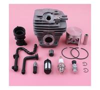 SCVYLNZ Kit Cinghia di distribuzione con puleggia dell'albero a camme, Molla di Fermo, Adatto for Motore GX35 GX 35, Tosaerba