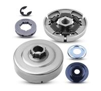 SCVYLNZ Kit Corona pignone Tamburo Frizione 3/8" 7T Adatto for MS 170 171 180 181 190T 191T 210 211 230 250 Parti di Ricambio