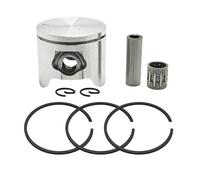 SCVYLNZ Kit Cuscinetti con Anelli pistone da 44 mm Adatti for motoseghe 340 350 345 351 353 346XP Ricambi OEM 503899603 Attrezzo da Giardino