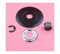 SCVYLNZ Kit Cuscinetto ad Aghi con rondella e Clip E for pignone Frizione, Adatto for Motosega MS180 MS170 MS250 MS210 018 017, Pezzi di Ricambio for Utensili da Giardino.