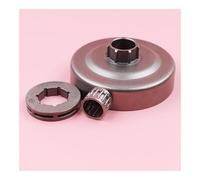 SCVYLNZ Kit Cuscinetto ad Aghi for Corona pignone da 19 mm, Tamburo Frizione da 3/8, 7 Denti, scanalatura Piccola, Adatto for Motosega 50, 51, 55, 154, 254.
