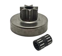SCVYLNZ Kit Cuscinetto ad Aghi for pignone a Tamburo Frizione da .325"-7T Adatto for motoseghe 028 028AV, Campana di Ricambio 1118 640 2001