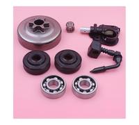 SCVYLNZ Kit Cuscinetto ad Aghi for Tamburo Frizione 3/8'' 6T Adatto for Motosega 350 351 352 370 371 390 530047061, 503932301