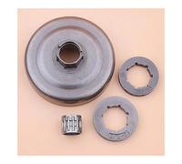 SCVYLNZ Kit Cuscinetto Corona pignone Frizione Adatto for Motosega 455 460 3/8" .325" 537291602
