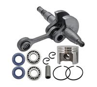 SCVYLNZ Kit Cuscinetto e guarnizioni for Albero Motore da 38 mm, Adatto for Motosega MS180, MS170, 018, 017, MS 180, 170