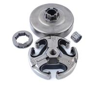 SCVYLNZ Kit Cuscinetto for Corona del pignone del Tamburo della Frizione da 3/8" e 7 Denti for Motosega 61, 66, 162, 266, 268, 272, 268XP, 272XP.