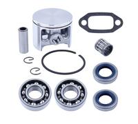SCVYLNZ Kit Cuscinetto pistone Albero Motore da 52 mm Adatto for Motosega con Cilindro di Grande Diametro 670, 630, 625 II, Gabbia a rulli for Olio di Ricambio