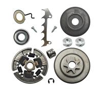 SCVYLNZ Kit Cuscinetto rondella ingranaggio Vite a Punta Tamburo Frizione Motosega da .325" Adatto for Attrezzi da Giardino MS210 MS230 MS250 025 023 021
