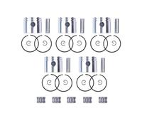 SCVYLNZ Kit di 5 Anelli di Cuscinetto del pistone del Motore Adatti for la Sostituzione della Motosega 1950 2150 2250 2550 (41 mm)