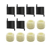 SCVYLNZ Kit di 6 mozzi a Molla for avviamento a Strappo Adatti for motoseghe 136 137 141 142, Parti di Ricambio 530 021 180, 530 059 677