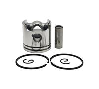 SCVYLNZ Kit di Anelli Elastici for spinotto pistone da 35 mm Adatti for Motore decespugliatore FS120 FS300 BT120C BT121 BT121Z, Parte di Ricambio