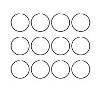 SCVYLNZ Kit di Anelli pistone da 12 Pezzi da 45 mm x 1,2 mm Adatti for la Sostituzione della Motosega 353 351 350 346 XP 346XP 340