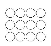 SCVYLNZ Kit di Anelli pistone da 12 Pezzi/Lotto da 45 mm x 1,2 mm Adatti for la Sostituzione della Motosega 353 351 350 346 XP 346XP 340