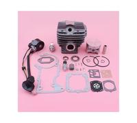 SCVYLNZ Kit di Candele di accensione con Dado a Barra, Tappo Olio Carburante e Filtro Aria Adatto for Motosega 038 MS380 MS381 MS 380 381, Pezzo di Ricambio