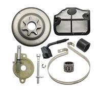 SCVYLNZ Kit di Cinghie Freno tendicatena Olio Tamburo Frizione Adatto for motoseghe 142 141 137 136 36 41