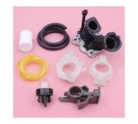 SCVYLNZ Kit di Controllo a Parete con Flangia for Tubo collettore Adatto for Motosega 445 445E 450 450E 544082301 Tubo Flessibile for Filtro Carburante