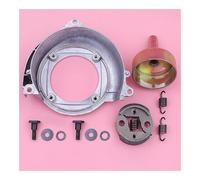 SCVYLNZ Kit di Copertura Ventola Tamburo Frizione 9T Adatto for Motore Tosaerba GX25, Parte 19611-Z0H-000, Set di bulloni, rondelle e Molle 22000-ZM3-003