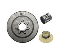 SCVYLNZ Kit di Cuscinetti a rulli e pignone for Tamburo Frizione, Adatto for Motosega 340, 345, 350, EPA, 445, 445E, 450E.