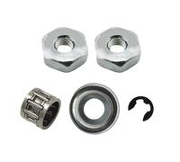 SCVYLNZ Kit di Dadi for Barra di Fissaggio Cuscinetto ad Aghi rondella Frizione Adatto for Motosega MS180 MS170 MS210 MS230 MS250 021 023 025 017 018 0000 955 0801