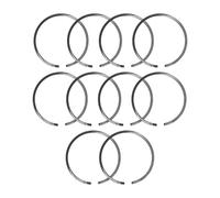 SCVYLNZ Kit di Fasce Elastiche for pistone da 10 Pezzi, Adatto for motoseghe 55, 55, 257, 357, 357XP, Parti di Ricambio, 46 mm x 1,5 mm.