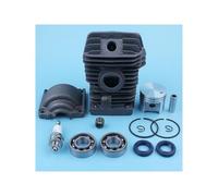 SCVYLNZ Kit di guarnizioni for Cuscinetti a manovella, Perno pistone Cilindro da 40 mm, Adatto for Motosega MS230 MS230C MS210 021 023 MS 230 210.