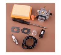 SCVYLNZ Kit di lampadine di innesco for Candele e filtri for carburatore 4180 120 0615 Adatti for FS89 FS89R FS91 FS91R FS111 FS111R FS111RX HT102 HT103