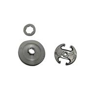 SCVYLNZ Kit di Montaggio del Cerchio pignone Tamburo della Frizione Adatto for 340 345 346 350 351 450 Attrezzi da Giardino Parti for motoseghe(A)
