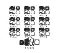 SCVYLNZ Kit di revisione carburatore da 10 Pezzi Adatto for C1U-W43 C1U-W45 BVM210VS RB-156