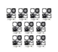 SCVYLNZ Kit di Riparazione carburatore da 10 Pezzi Adatto for 362 365 371 372 2065 2165#RB-60 Parti di Ricambio