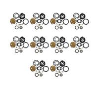 SCVYLNZ Kit di Riparazione carburatore da 10 Pezzi Adatto for RK-114HL HL 109 112 125 132 155 158 08 TF350 TS350 Parti di Ricambio