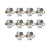 SCVYLNZ Kit di Riparazione carburatore da 10 Pezzi Adatto for RK-114HL HL 109 112 125 132 155 158 08 TF350 TS350 Parti di Ricambio for carburatore