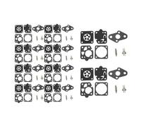 SCVYLNZ Kit di Riparazione del carburatore da 10 Pezzi, Adatto for decespugliatore TG20, TG24, TG25, TG33, TD24, TD25, TD33, TD40, TD48.