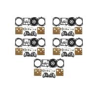 SCVYLNZ Kit di Riparazione del diaframma del carburatore da 5 Pezzi Adatto for Motosega 029 039 044 046 MS361 MS460 MS440 MS290 MS310 MS390 K10-HD