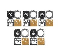 SCVYLNZ Kit di Riparazione della Guarnizione del diaframma del carburatore da 5 Pezzi Adatto for Motosega 044 046 029 039 62cc 6200 7800 Set di ricostruzione del carburatore