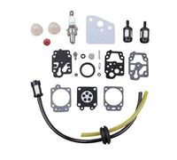 SCVYLNZ Kit di Riparazione dell'ago della Guarnizione Membrana del carburatore, Adatto for la Linea Carburante GX35 GX25 HHB25 HHH25 K20 WY K10 WYJ Parti Motosega
