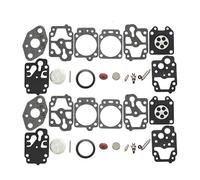 SCVYLNZ Kit di Riparazione e ricostruzione della Guarnizione del carburatore K20, 2 Pezzi/Lotto, Adatto for GX22 GX31 LE230 GT1100 GT2101 WYL-240